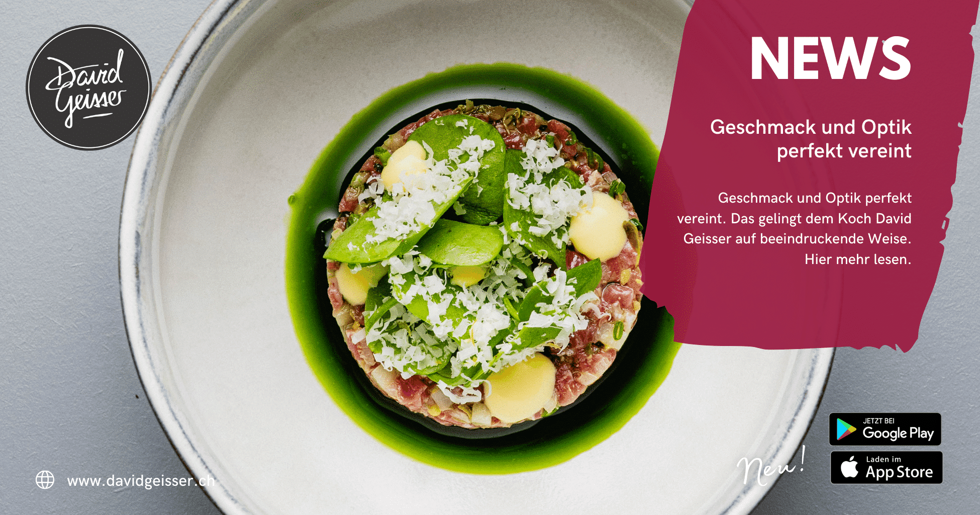 Geschmack und Optik perfekt vereint